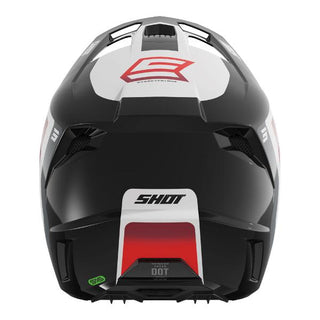 Shot Speed Hybrid Full Face Helmet - Gloss Red