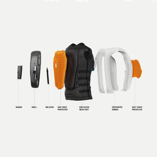 Shot SRG Rider Protection Air Guard - Black