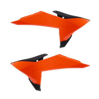 Polisport Radiator Shrouds KTM SX SX-F 2025-2026 - Orange / Black