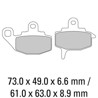 Ferodo 01-0494-P0 Brake Disc Pad Set FDB494P