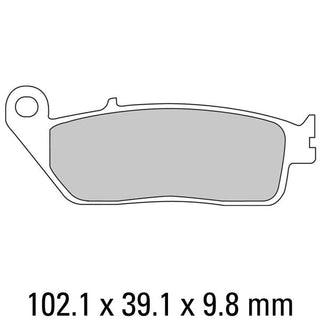 Ferodo 01-0664-ST Brake Disc Pad Set FDB664ST
