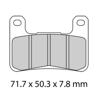 Ferodo 01-2178-ZR Brake Disc Pad Set FDB2178ZRAC
