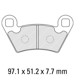 Ferodo 01-2236-SG Brake Disc Pad Set FDB2236SG