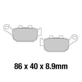 Ferodo 01-2258-EF Brake Disc Pad Set FDB2258EF