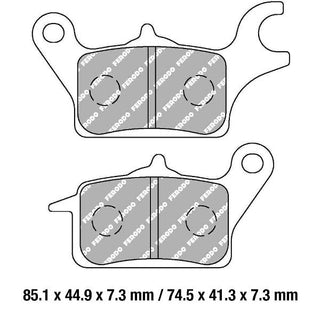 Ferodo 01-2282-EF Brake Disc Pad Set FDB2282EF