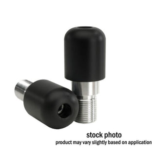 Vortex Bar End Sliders Pair Kawasaki - Black