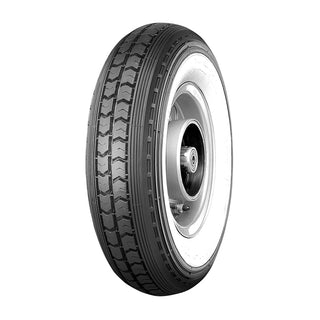 Continental 350J8 LB 46J WW White Wall TT Front & Rear Tyre