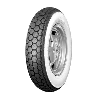 Continental Cont 300J10 50J K62 White Wall TT Front & Rear Tyre