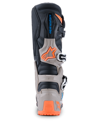 Alpinestars Tech 7 (MY26) Enduro Boots - Black/Warm-Gray/Fluro-Orange