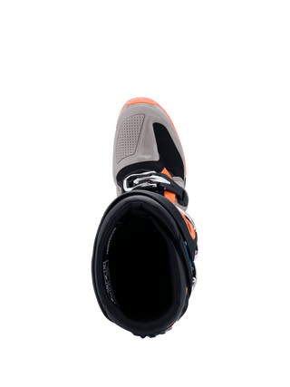 Alpinestars Tech 7 (MY26) Enduro Boots - Black/Warm-Gray/Fluro-Orange