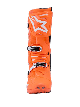 Alpinestars Tech 10 (MY20) Supervented Boots - Fluro Orange/Black/White