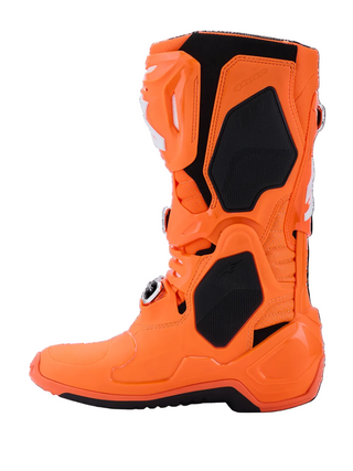 Alpinestars Tech 10 (MY20) Supervented Boots - Fluro Orange/Black/White