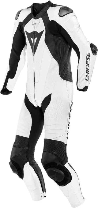 Dainese Laguna Seca 5 1Piece Perforated Suit - White/Black