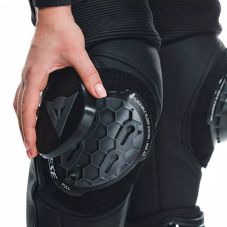 Dainese Delta 4 Ladies' Leather Pants - Black/Black