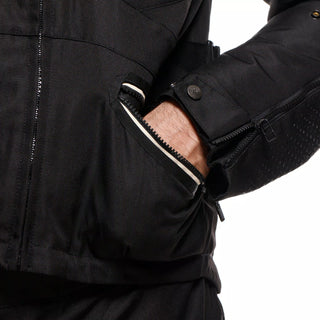 Dainese Gullfoss D-Dry All Season Motorcycle Jacket - Black/Black/Tidal Foam