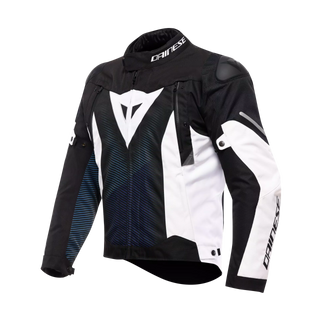 Dainese Super Sprint D-Dry Motorcycle Jackets - Black/Blue/White
