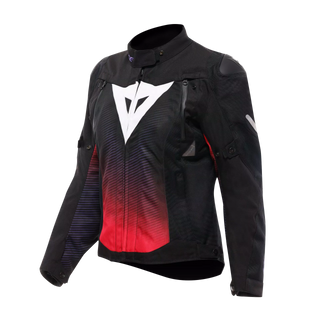 Dainese Super Sprint D-Dry Ladies Motorcycle Jackets - Black/Fuchsia/White