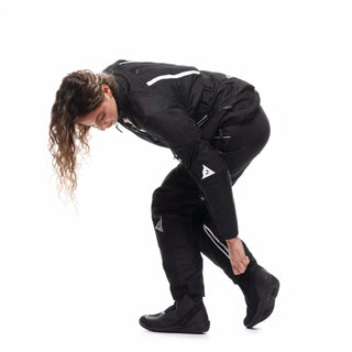Dainese Gullfoss D-Dry All Season Ladies Motorcycle Pants - Black/Black