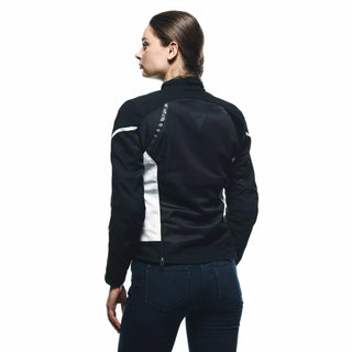 Dainese Air Frame 3 Textile Ladies Jacket - Black/White/White