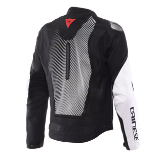 Dainese Ventar Air Tex Summer Motorcycle Jacket - Black/White/Red