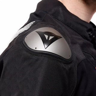Dainese Ventar Air Tex Summer Motorcycle Jacket - Black/White/Red
