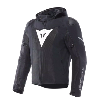 Dainese Super Sprint Air Tex Summer Motorcycle Jacket - Black/White