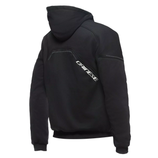 Dainese Daemon-X Safety Fullzip Hoodie - Black/Black/White