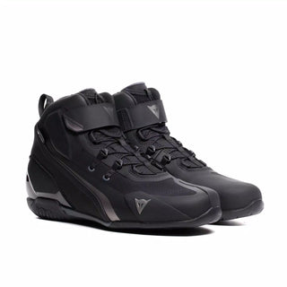 Dainese Herian D-WP Waterproof Motorcycle Shoes - Black/Anthracite