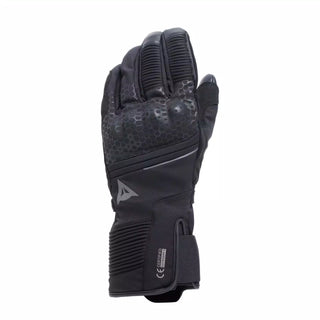 Dainese Tempest 2 D-Dry Waterproof Long Motorcycle Gloves - Black