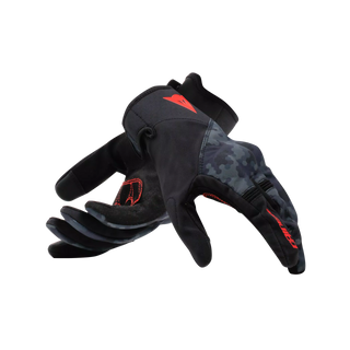 Dainese Intrepyd Motorcycle Full Finger Gloves - Black/Grey Camo