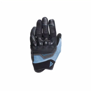 Dainese Ermex Women’s Summer Motorcycle Gloves - Black/Blue Mirage