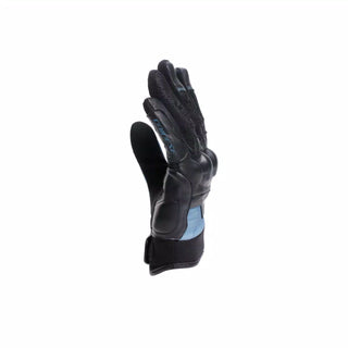 Dainese Ermex Women’s Summer Motorcycle Gloves - Black/Blue Mirage