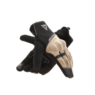 Dainese Metrax Air Summer Textile Motorcycle Gloves - Black/Tidal Foam