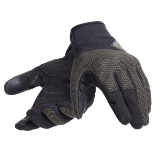 Dainese Torino Full Finger Motorcycle Gloves - Black/Grape-Leaf