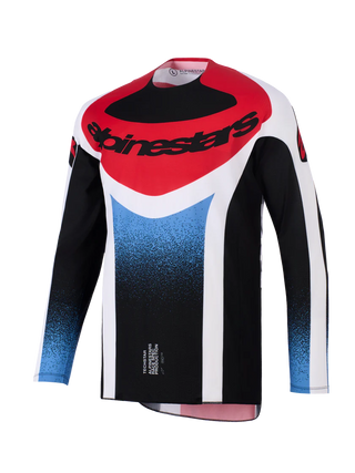 Alpinestars 2026 Techstar Knif Jersey - Black/White/Red
