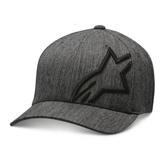 Alpinestars Corp Shift 2 Curved Brim Hat Cap - Dark Grey Heather / Black