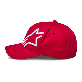 Alpinestars Corp Shift 2 Curved Brim Hat - Red/White