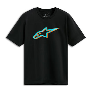 Alpinestars Ageless Shadow CSF Tee - Black/Turquoise