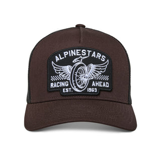 Alpinestars Heritage Patch Trucker Hat - Brown/Black