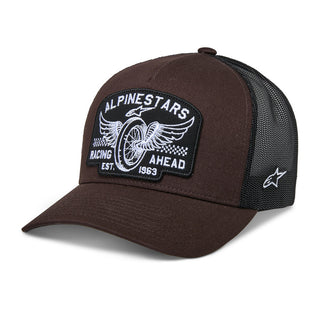 Alpinestars Heritage Patch Trucker Hat - Brown/Black