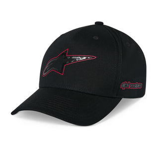 Alpinestars Carbon Fibre Snapback Hat - Black