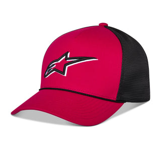 Alpinestars Ageless Shadow Trucker Hat - Black/Red