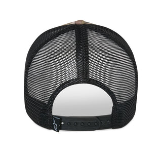 Alpinestars Oblique Camo Trucker Hat - Green Camo/Black