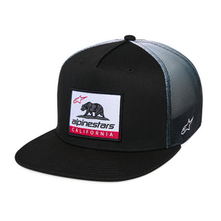 Alpinestars Cali Gradient Trucker Hat - Black/White