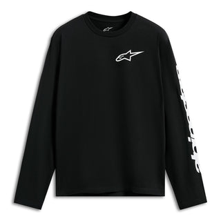 Alpinestars Trackside Long Sleeves CSF Tee - Black/White