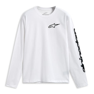 Alpinestars Trackside Long Sleeves CSF Tee - White/Black