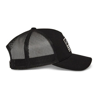 Alpinestars Flag Flat Trucker Hat - Black/Black