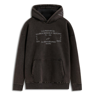 Alpinestars Infinite Washed Oversized Hoodie - Washed Black