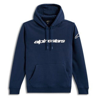 Alpinestars Race Wordmark Hoodie - Navy / White