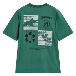 Alpinestars Checkback Oversized Short Sleeve CSF Tee - Green